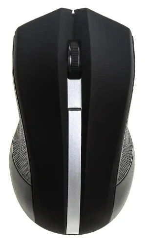 Мышь Oklick 615MW оптическая 1200 dpi беспроводная черная/серебристая купить в Барнауле