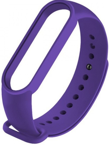 Ремешок Xiaomi для Mi Band 5 силиконовый Violet купить в Барнауле