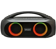 Колонка Ginzzu GM-904B (20W/TWS/IPX5/FM/USB/AUX/RGB) купить в Барнауле
