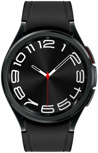 Часы Samsung Galaxy Watch 6 Classic 43мм 1.3" AMOLED корп.черн. рем.черный купить в Барнауле фото 2