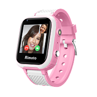 Детские часы Кнопка Жизни Aimoto Pro Indigo 4G Pink купить в Барнауле