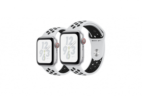 Apple Watch Series 5 40mm Case Silver Aluminium Nike Sport Band Pure Platinum/Black купить в Барнауле фото 3