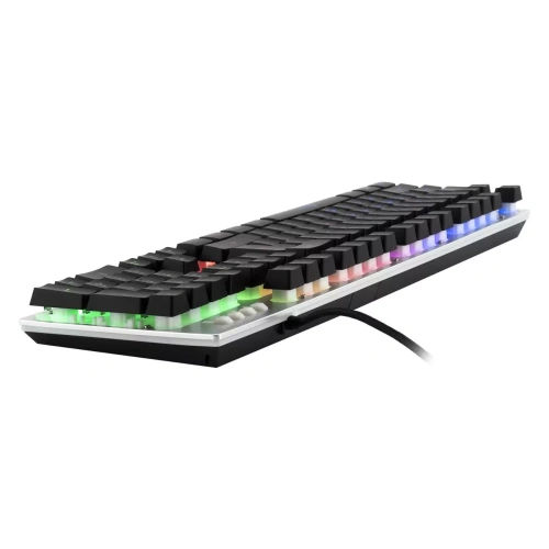 Клавиатура Oklick 770G Iron Force multimedia for gamer LED серый/черный купить в Барнауле фото 4