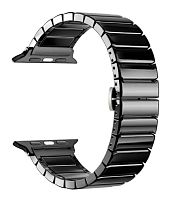 Ремешок для Apple Watch Band 38/40mm Lyambda Libertas металл черный DS-APG-06-40-BK купить в Барнауле