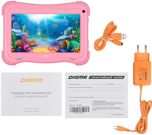 Планшет Digma Optima Kids 7 7" 16GB Розовый купить в Барнауле фото 4