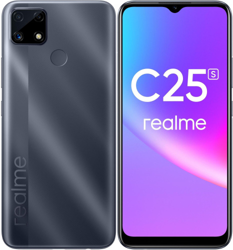 Realme C25S 4+128GB Серый купить в Барнауле