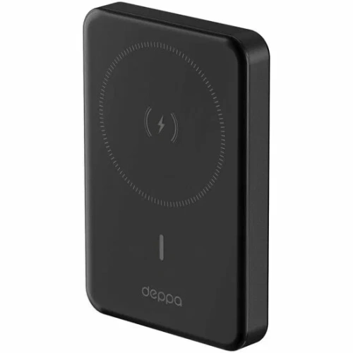 купить Внешний аккумулятор Deppa NRG MagSafe Alum 10000mAh 15W Qi серый в Барнауле Внешний аккумулятор Deppa NRG MagSafe Alum 10000mAh 15W Qi серый купить в Барнауле