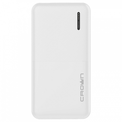 Внешний аккумулятор CrownMicro CMPB-604 10000 mAh Li-Pol micro-USB-5B/2A white купить в Барнауле
