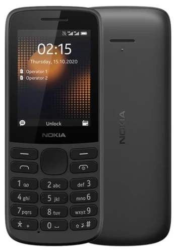 Nokia 215 DS TA - 1272 Черный купить в Барнауле