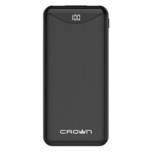 Внешний аккумулятор CrownMicro CMPB-603 10000 mAh Li-Pol micro-USB+Type-C black купить в Барнауле