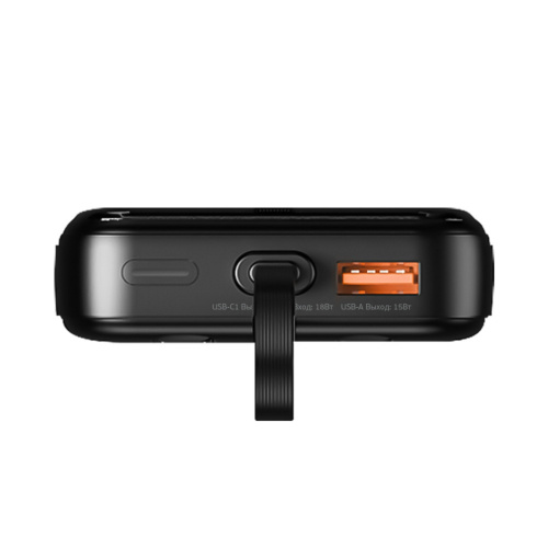 Внешний аккумулятор Deppa NRG Turbo V4c 10000mAh дисплей черный купить в Барнауле фото 2