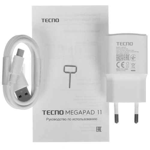 Планшет Tecno T1101 MEGAPAD 11 10.95" 8/256Gb LTE Starfall Grey  купить в Барнауле фото 9