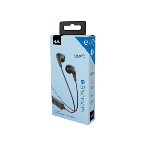 Bluetooth гарнитура GAL BH-1005 Черная купить в Барнауле фото 2
