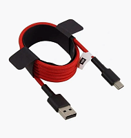 Дата-кабель Xiaomi Mi Braided USB to Type-C 100 см (красный) купить в Барнауле