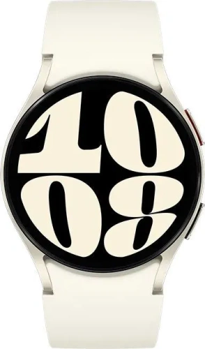 Часы Samsung Galaxy Watch 6 40мм 1.3" AMOLED корп.б.зол рем.белый купить в Барнауле фото 2