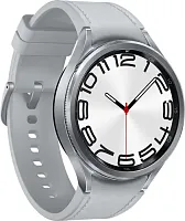 Часы Samsung Galaxy Watch 6 Classic 47мм 1.5" AMOLED корп.сереб. рем.серебристый купить в Барнауле