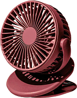 Портативный вентилятор на клипсе Solove clip electric fan 2000 mAh 3 Speed Type-C красный купить в Барнауле