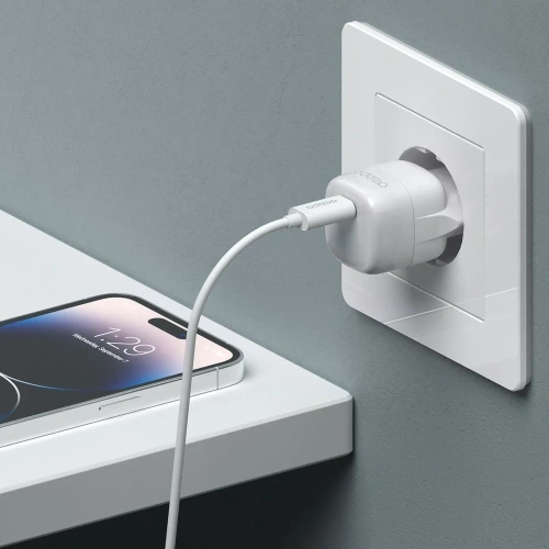 купить СЗУ Deppa USB-C PD mini GaN, 20W, белый в Барнауле фото 3 СЗУ Deppa USB-C PD mini GaN, 20W, белый купить в Барнауле фото 3