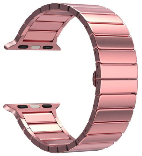 Ремешок для Apple Watch Band 42/44mm Lyambda Canopus сталь розовое золото купить в Барнауле