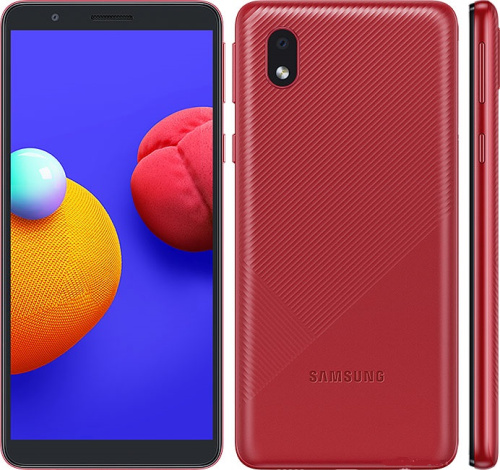 Samsung A01 Core A013F/DS 16GB 2020 Красный купить в Барнауле фото 3