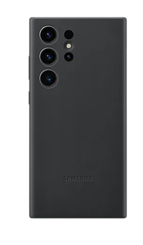 Накладка Samsung S23 Ultra Leather Case черная купить в Барнауле