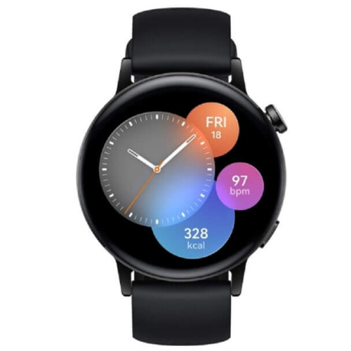 Умные часы Huawei Watch GT 3 Active Black 42" ремешок черный купить в Барнауле фото 2