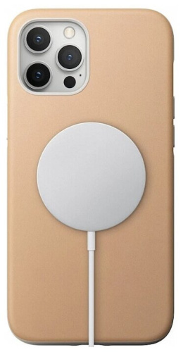 Накладка для Apple iPhone 12 Pro Max 6.7 Nomad Rugged Natural Leather MagSafe купить в Барнауле фото 2
