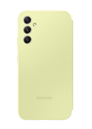 Чехол Samsung A34 Smart View Wallet Case лайм купить в Барнауле фото 4
