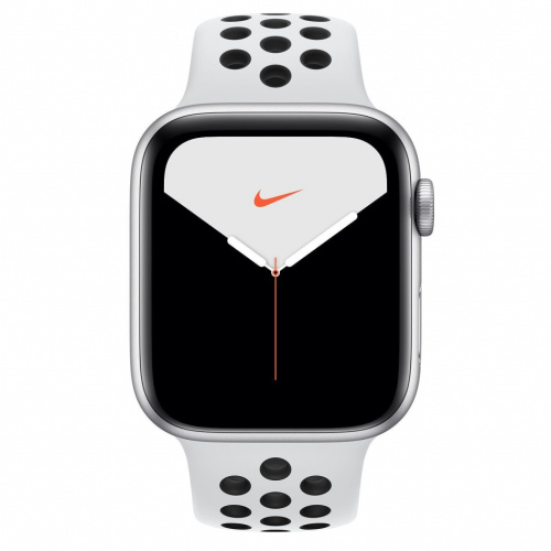 Apple Watch Series 5 40mm Case Silver Aluminium Nike Sport Band Pure Platinum/Black купить в Барнауле фото 2