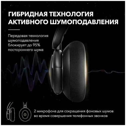 Наушники беспроводные SOUNDCORE Life Tune Black купить в Барнауле фото 6